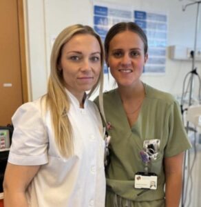 Arna Hrund og Ragnheiður Perla